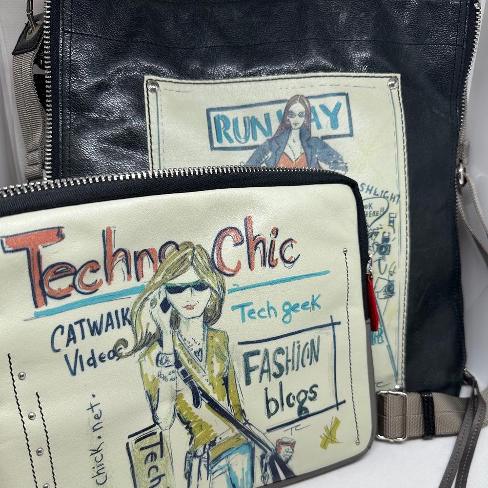 Brighton Runway Collection Messenger Bag & IPad Sleeve